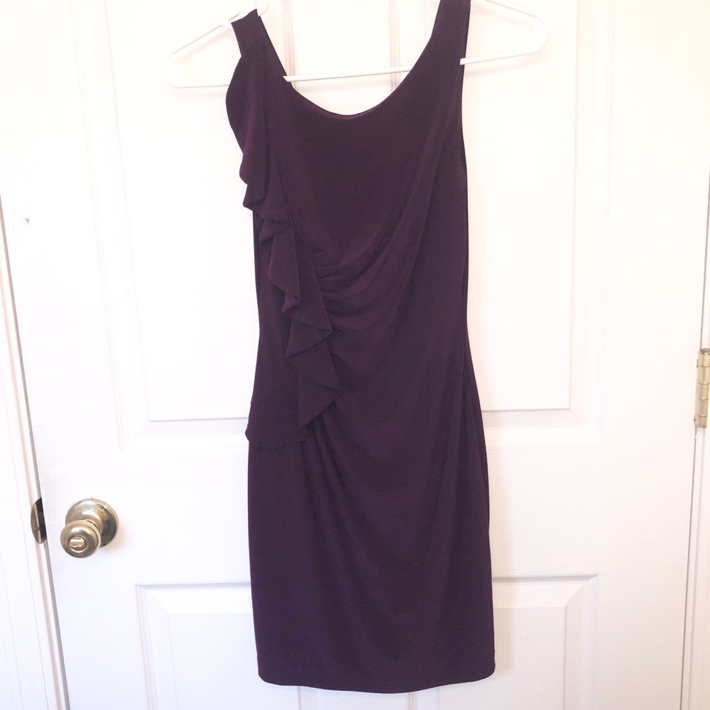 Hailey Logan by Anriana Papell Dress XS Purple